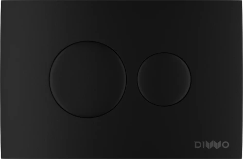 Комплект унитаза DIWO AM.PM Sense C741701SC с сиденьем с инсталляцией DIWO 4501 с клавишей смыва цвет Матовый черный