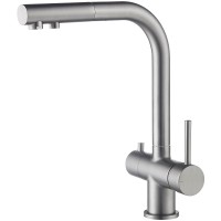 Смеситель для кухни Timo Saona 2356/18FL Черное золото латунь