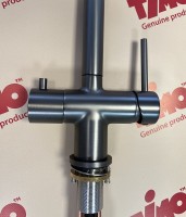 Смеситель для кухни Timo Saona 2356/18FL Черное золото латунь