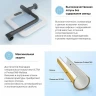 Сифон для раковины Wellsee Drainage System 182125000 цвет Черный матовый