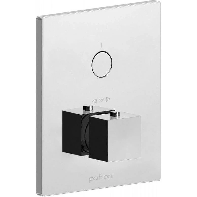 Смеситель для душа Paffoni Compact Box CPT513CR с термостатом цвет Хром