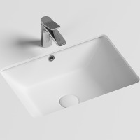 Раковина Ceramicanova Element 55 CN6045 Белая фарфор встраиваемый
