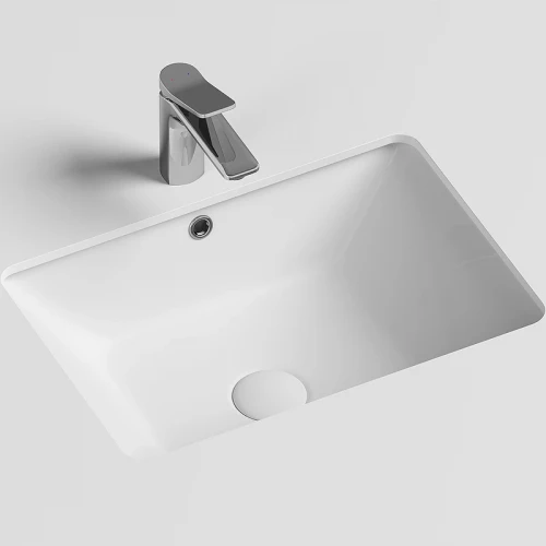 Раковина Ceramicanova Element 55 CN6045 Белая фарфор встраиваемый