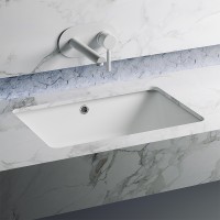 Раковина Ceramicanova Element 55 CN6045 Белая фарфор встраиваемый