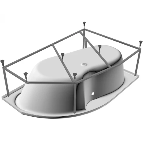 Акриловая ванна Relisan Sofi 160x100 L Гл000024565 без гидромассажа