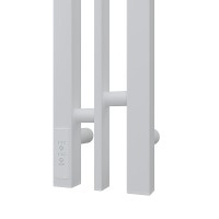 Электрический полотенцесушитель Point Фрея PN20718W П2 100x800 диммер слева Белый