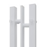 Электрический полотенцесушитель Point Фрея PN20718W П2 100x800 диммер слева Белый