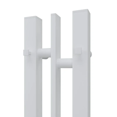 Электрический полотенцесушитель Point Фрея PN20718W П2 100x800 диммер слева Белый