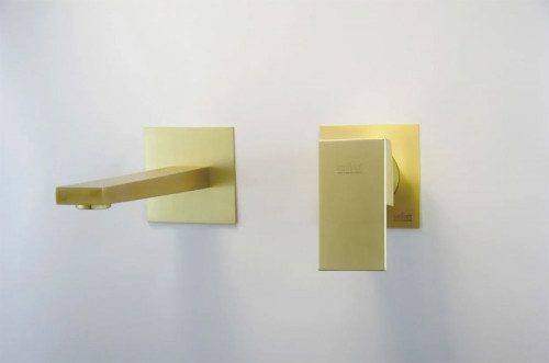 Смеситель для раковины Webert Pegaso PE830606794 Золото встраиваемый