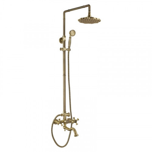 Душевая система ZorG Antic A 7002DS-BR Бронза латунь на стену