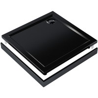 Акриловый поддон для душа Melodia della vita Eletto 80x80 MTYET8080bk Черный