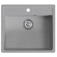 Кухонная мойка Mixline Комфорт ML-GM15 56 551916 цвет Серый