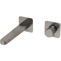 Смеситель для раковины WasserKRAFT Tauber A6451.298 Никель латунь встраиваемый