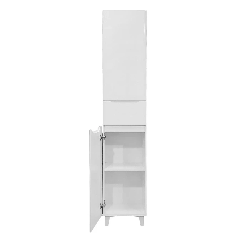 Шкаф пенал Azario Лотос 40 L CS00106437 цвет Белый