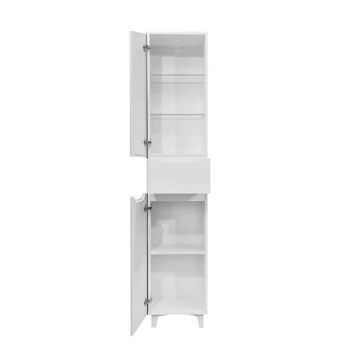 Шкаф пенал Azario Лотос 40 L CS00106437 цвет Белый