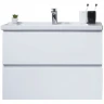 Тумба с раковиной Orans BC-4023W 60 4023600WUV005 подвесная Белый глянец МДФ / ЛДСП