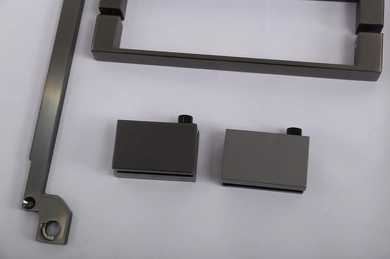 Душевой уголок Cezares Slider 100x100 SLIDER-A-2-90/100-C-GM профиль Оружейная сталь стекло прозрачное