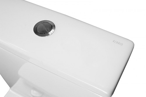 Унитаз компакт Azario Iris AZ-8353 цвет Белый с бачком и сиденьем Микролифт