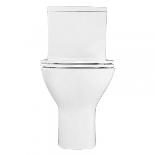 Унитаз компакт Azario Iris AZ-8353 цвет Белый с бачком и сиденьем Микролифт