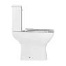 Унитаз компакт Azario Iris AZ-8353 цвет Белый с бачком и сиденьем Микролифт