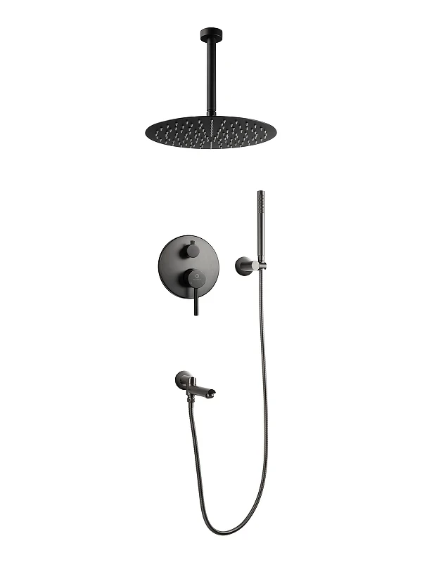 Душевая система FILARETE Roun FL1022BG цвет Графит