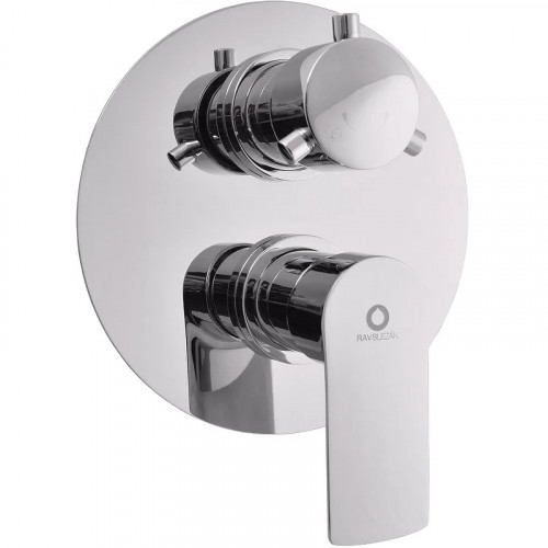 Смеситель для душа Rav Slezak Vltava VT486K Хром латунь встраиваемый