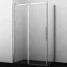Душевой уголок WasserKRAFT Dinkel 140x90 58R36 профиль Хром стекло прозрачное