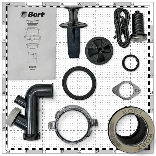 Измельчитель пищевых отходов Bort Caiman 93418064 375 Вт