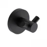 Двойной крючок AQUAme Trento AQM7202MB цвет Черный матовый
