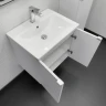 Тумба с раковиной Comforty Лима 60 00-00019238 подвесная цвет Белый матовый