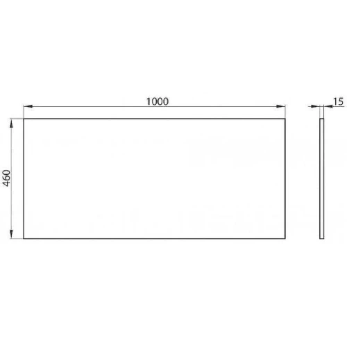 Тумба с раковиной BelBagno Kraft 100 KRAFT-1000-2C-SO-BO+100 BB1000ETL подвесная Bianco Opaco