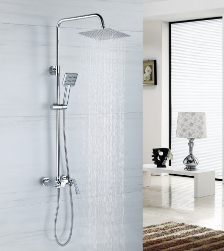 Душевая система Bond B02-9400 Хром латунь на стену