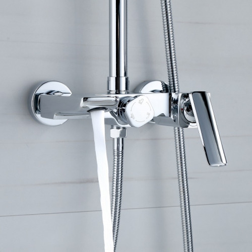 Душевая система Bond B02-9400 Хром латунь на стену