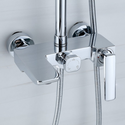 Душевая система Bond B02-9400 Хром латунь на стену