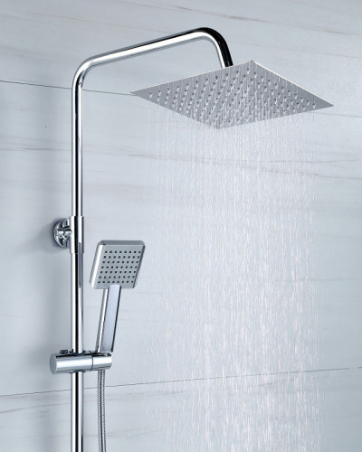 Душевая система Bond B02-9400 Хром латунь на стену