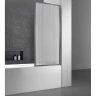 Шторка на ванну Vincea 70x140 VSB-41700FLGM профиль Вороненая сталь стекло рифленое
