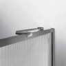 Шторка на ванну Vincea 70x140 VSB-41700FLGM профиль Вороненая сталь стекло рифленое