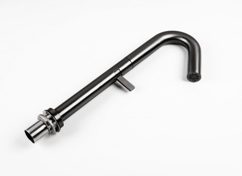 Смеситель для раковины Knotlor Elixir SS-31/GM цвет Вороненая сталь