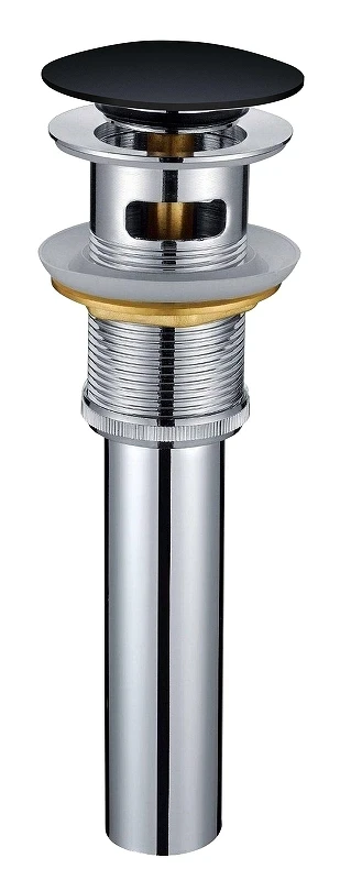 Донный клапан AltroBagno PU 070207 MB click-clack цвет Черный матовый