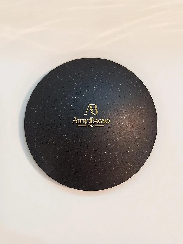 Донный клапан AltroBagno PU 070207 MB click-clack цвет Черный матовый