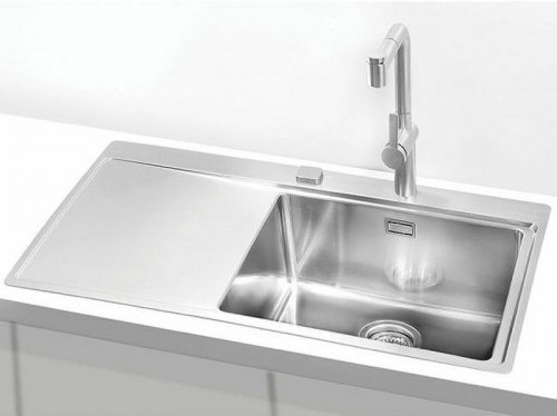 Кухонная мойка Alveus Pure 50R KMB-90 860x525 1103653 Брашированная сталь нержавеющая сталь встраиваемый