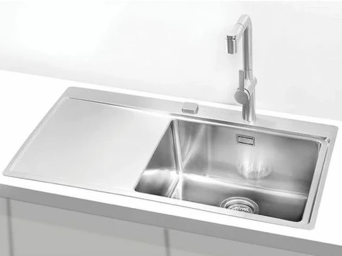Кухонная мойка Alveus Pure 50R KMB-90 860x525 1103653 Брашированная сталь нержавеющая сталь встраиваемый