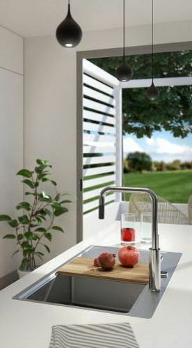 Кухонная мойка Alveus Pure 50R KMB-90 860x525 1103653 Брашированная сталь нержавеющая сталь встраиваемый