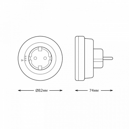 Ночник Gauss NS002