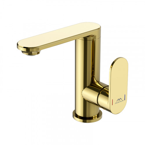 Смеситель для раковины Fashun A8885-35 цвет Золото