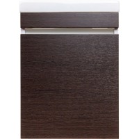 Тумба под раковину Style Line Compact 40 Люкс СС-00000417 подвесная Венге МДФ / ЛДСП