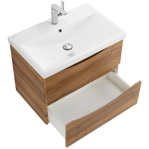 Тумба под раковину BelBagno Marino-Cer 60 MARINO-CER-600-2C-SO-RR-P подвесная Rovere Rustico МДФ / ЛДСП
