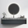 Тумба с раковиной Black&White Universe  U950.1600 160 9501600 подвесная Antique Grey