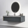 Тумба с раковиной Black&White Universe  U950.1600 160 9501600 подвесная Antique Grey