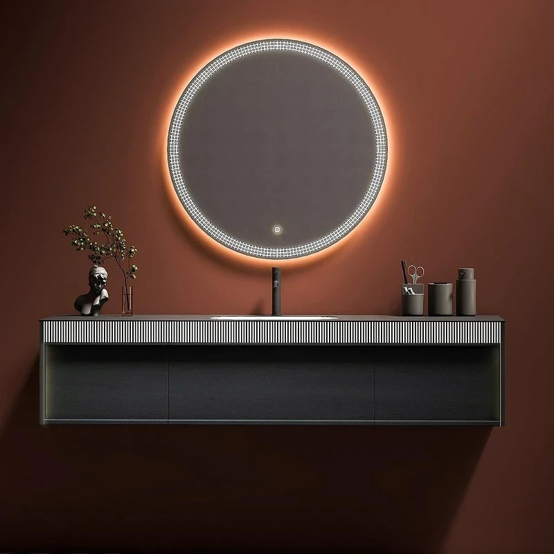 Тумба с раковиной Black&White Universe  U950.1600 160 9501600 подвесная Antique Grey